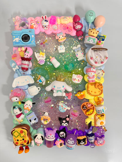 NO20.Handmade Cream Glue ipad/tab Case.( PICK STYLES ON LIVE !!! )