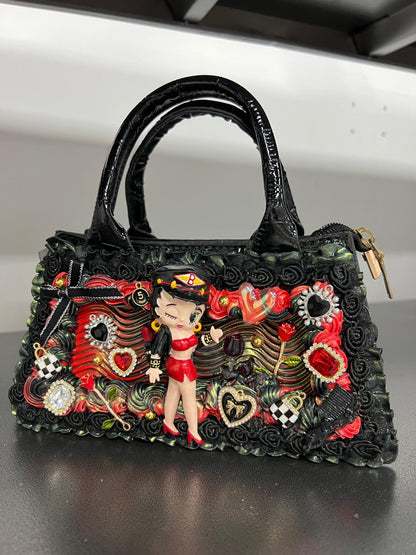 No.9 Handmade Cream Fashion Design Small Bag